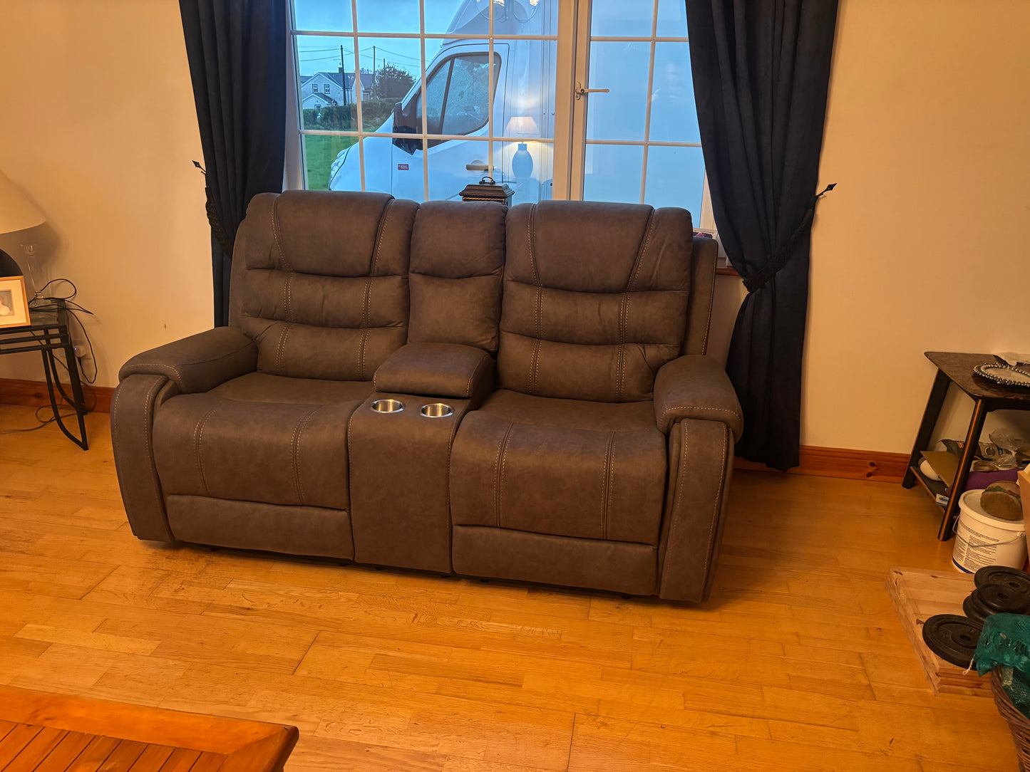 Maddison Grey Fabric Sofa Range