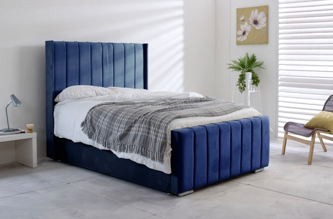 Indiana Wingback Bed
